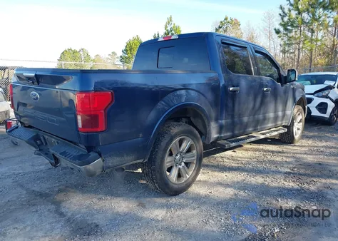 2018 Ford F-150 Lariat from USA, damaged, VIN 1FTEW1E56JKF25875